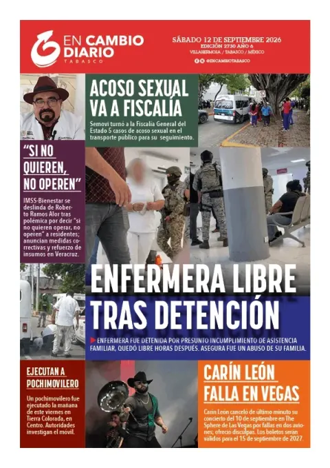 Portada de En Cambio - Quintana Roo (contraportada)