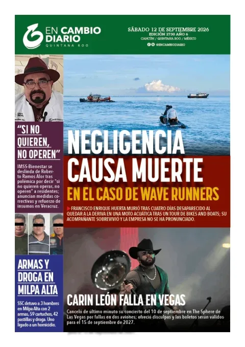 Portada de En Cambio - Tabasco (contraportada)