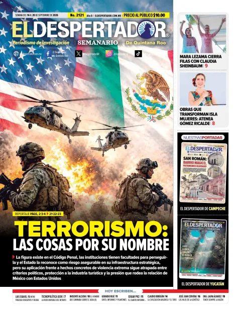 Portada de El Despertador de Quintana Roo