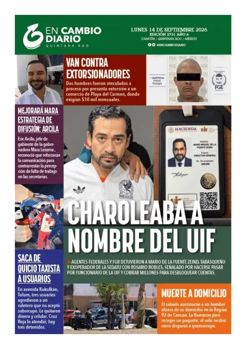 Portada de En Cambio - Tabasco (contraportada)