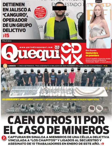 Portada de Quequi CDMX (contraportada)