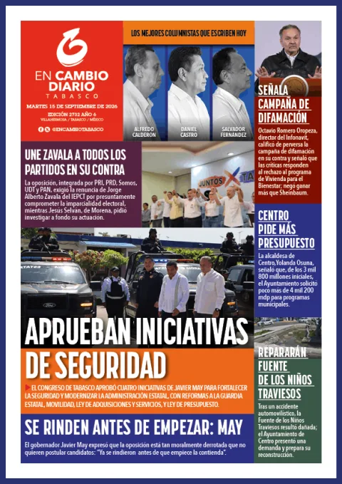 Portada de En Cambio - Quintana Roo (portada)