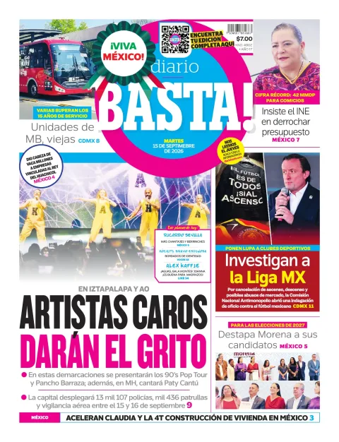 Portada de Basta! (portada)