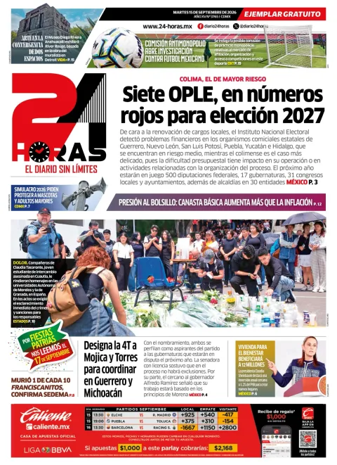 Portada de 24 Horas