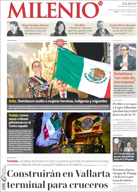Portada de Milenio Jalisco
