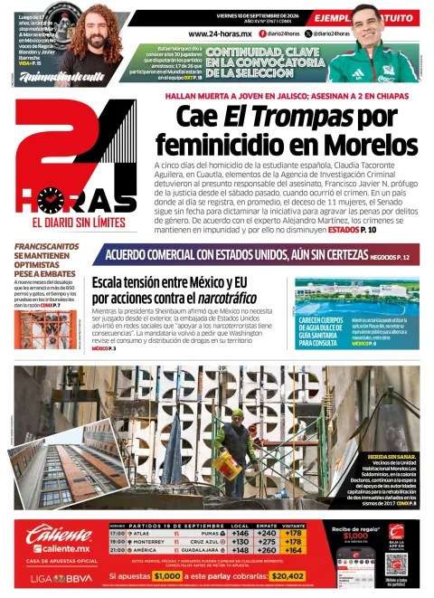 Portada de 24 Horas