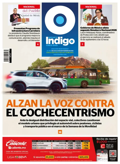 Portada de Reporte Indigo Monterrey