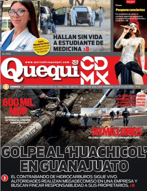 Portada de Quequi CDMX (contraportada)