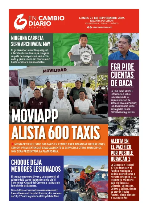Portada de En Cambio - Tabasco (portada)