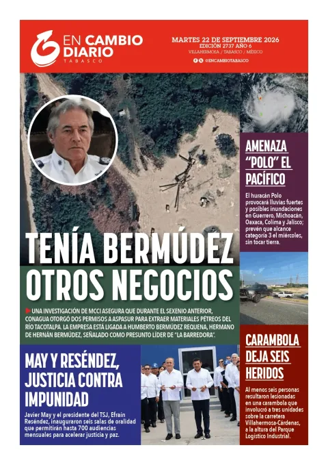 Portada de En Cambio - Tabasco (portada)