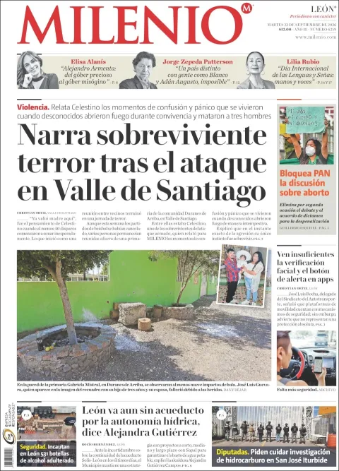 Portada de Milenio Leon