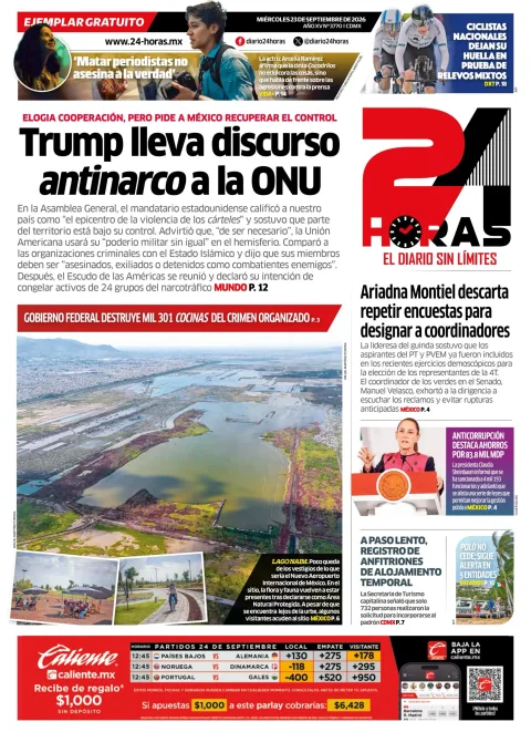 Portada de 24 Horas