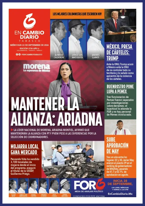Portada de En Cambio - Tabasco (contraportada)