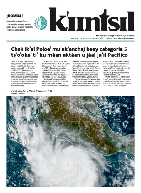 Portada de La Jornada - Kiintsil