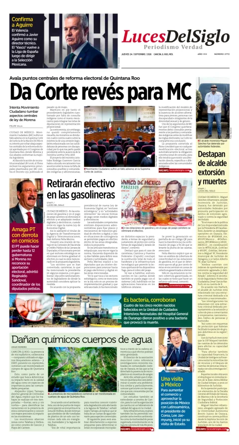 Portada de Luces del Siglo