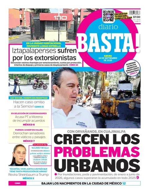 Portada de Basta! (portada)