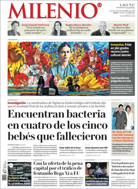 Portada de Milenio Laguna