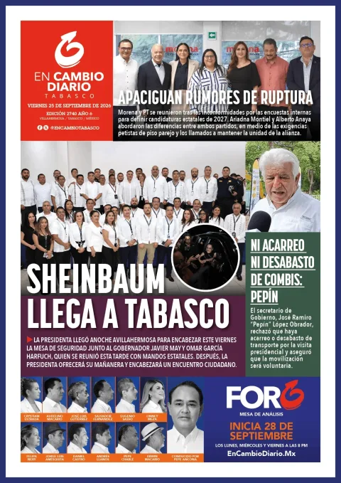 Portada de En Cambio - Tabasco (contraportada)