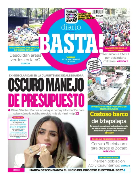 Portada de Basta! (portada)