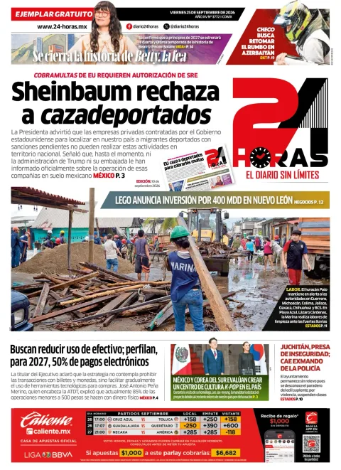 Portada de 24 Horas