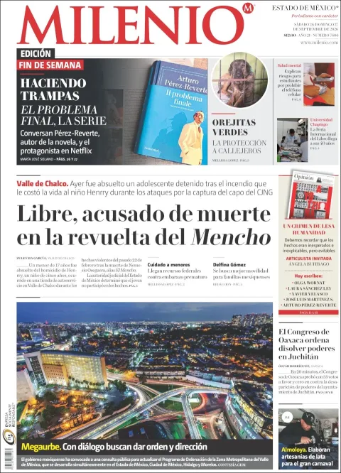 Portada de Milenio Edo de Mexico