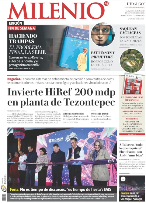 Portada de Milenio Hidalgo