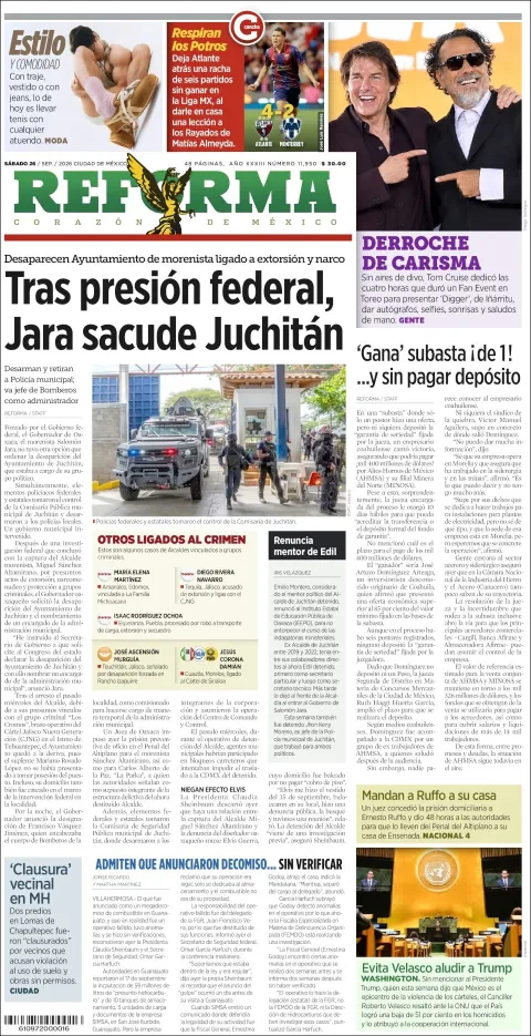 Portada de Reforma