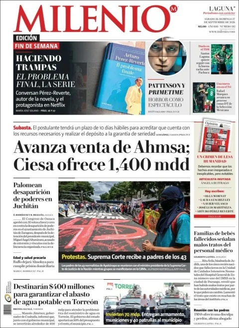 Portada de Milenio Laguna