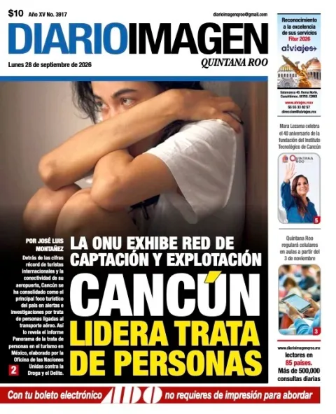Portada de Diario Imagen Quintana Roo