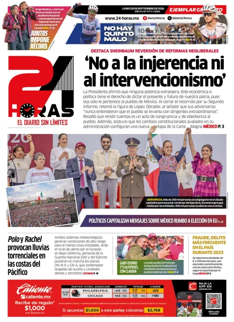 Portada de 24 Horas