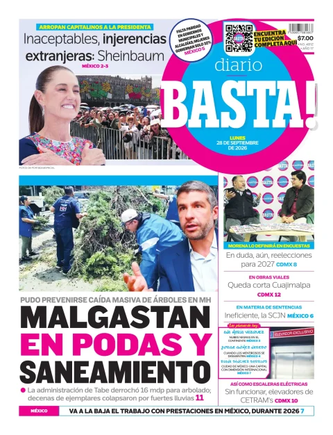 Portada de Basta! (portada)