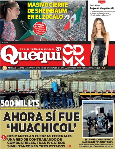 Portada de Quequi CDMX (contraportada)