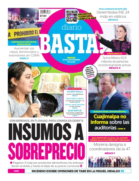 Portada de Basta! (portada)