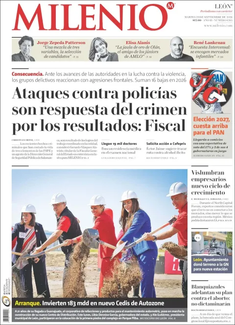 Portada de Milenio Leon