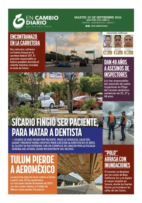 Portada de En Cambio - Quintana Roo (portada)