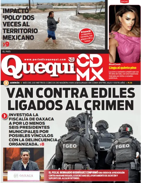 Portada de Quequi CDMX (contraportada)