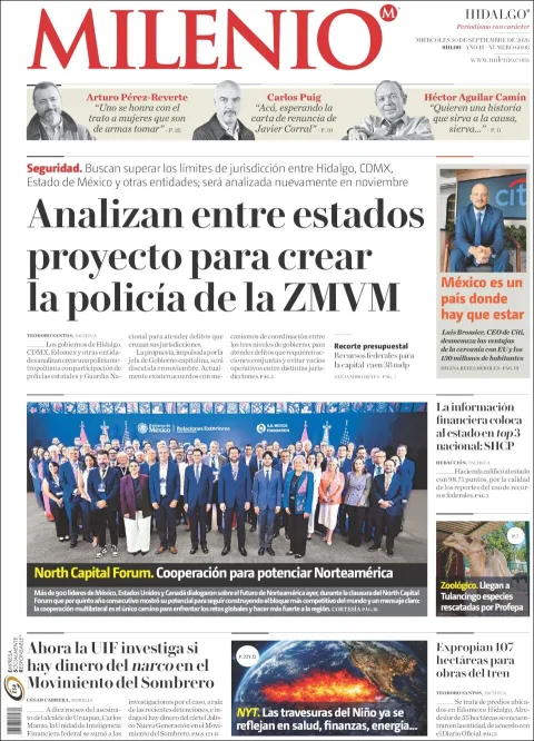 Portada de Milenio Hidalgo