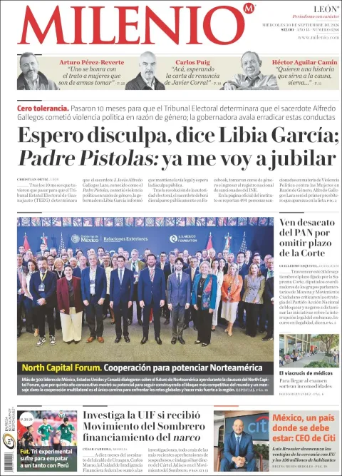Portada de Milenio Leon