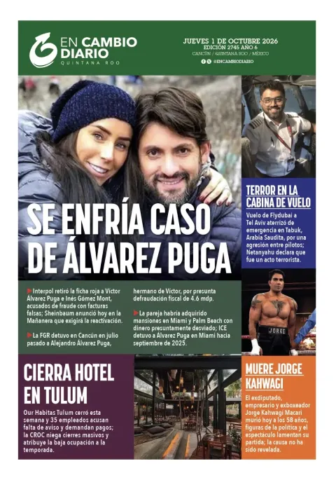 Portada de En Cambio - Quintana Roo (portada)
