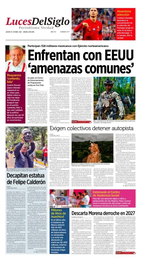 Portada de Luces del Siglo