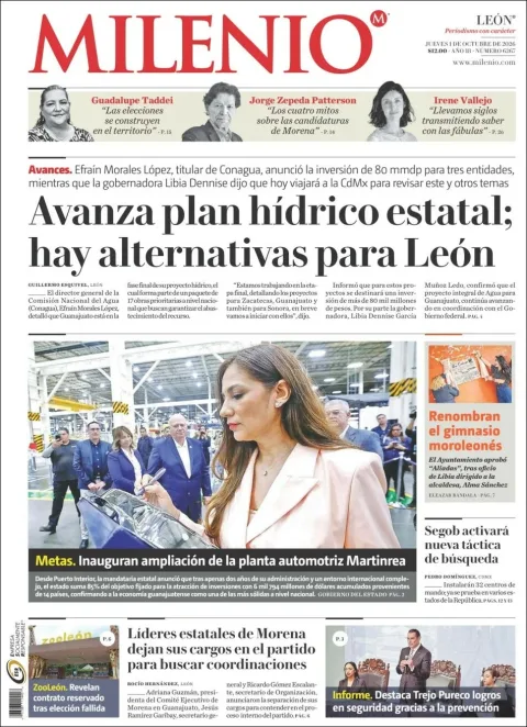 Portada de Milenio Leon