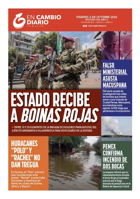 Portada de En Cambio - Tabasco (portada)