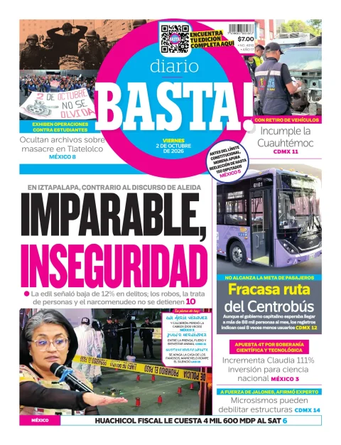 Portada de Basta! (portada)