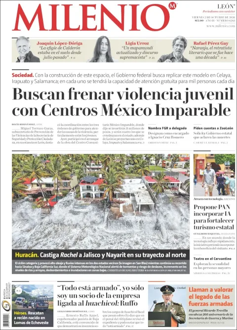 Portada de Milenio Leon