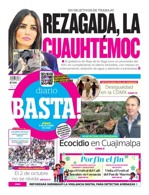 Portada de Basta! (portada)
