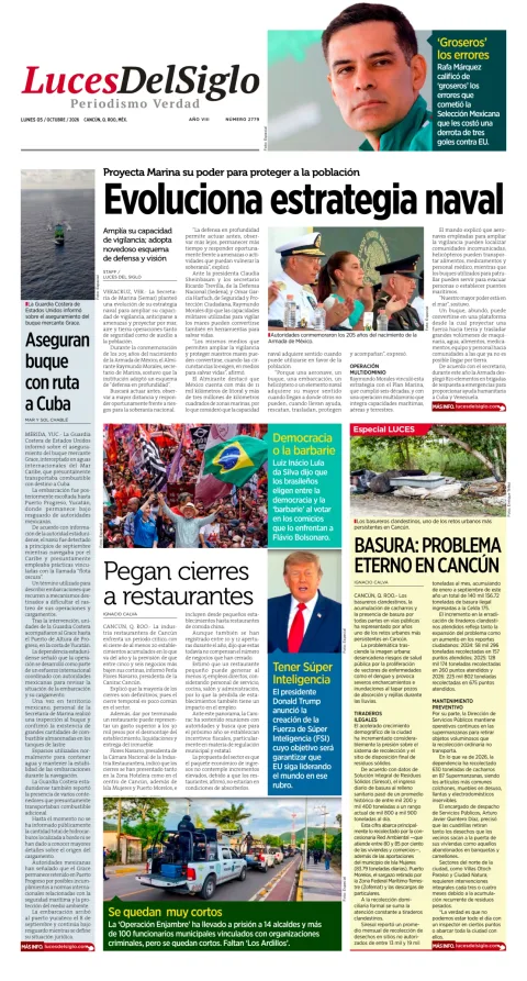 Portada de Luces del Siglo