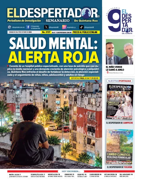 Portada de El Despertador de Quintana Roo