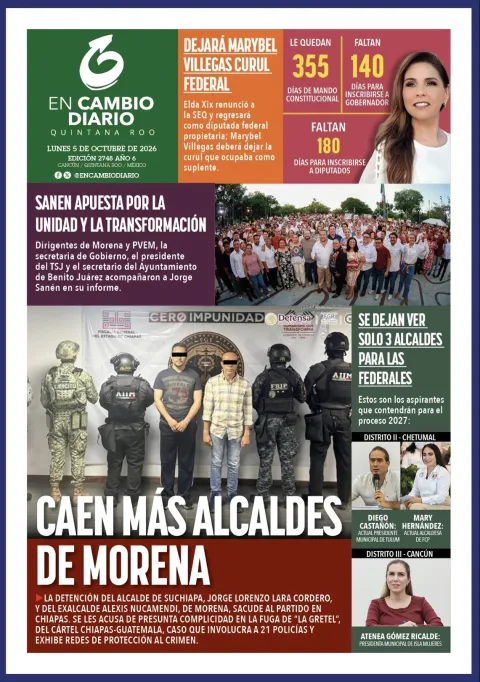 Portada de En Cambio - Quintana Roo (contraportada)