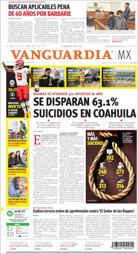 Portada de Vanguardia