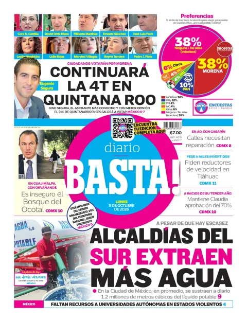 Portada de Basta! (portada)